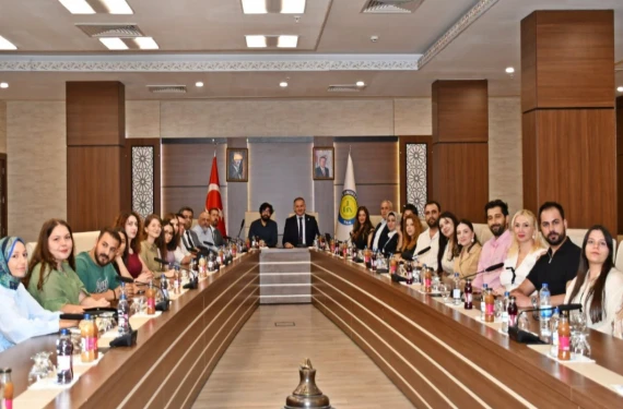 Harran Üniversitesi'nde gurur buluşması: