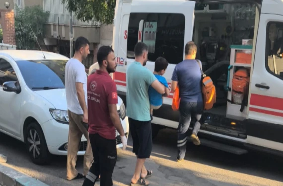 Ayağı sıkıştı!