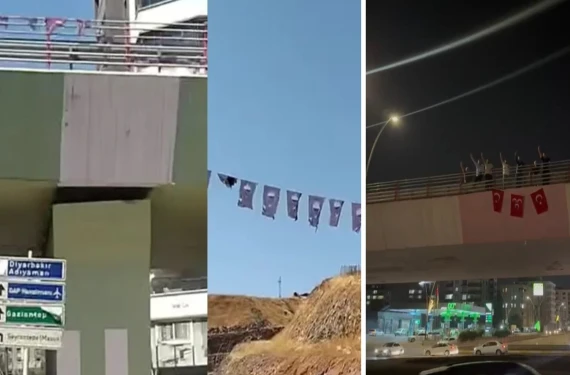 Şanlıurfa'da bayrak hassasiyeti: