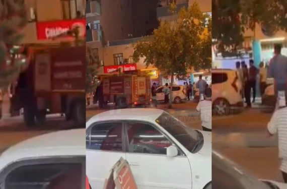 Tantuni dükkanını dumanlar kapladı...