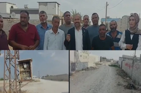Yol yok, su yok, altyapı yok!