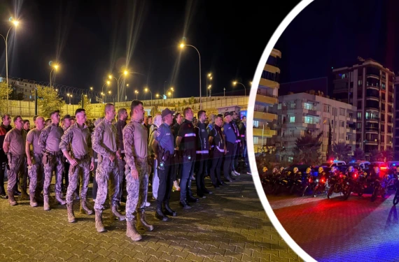 Çok sayıda ekip sahada...