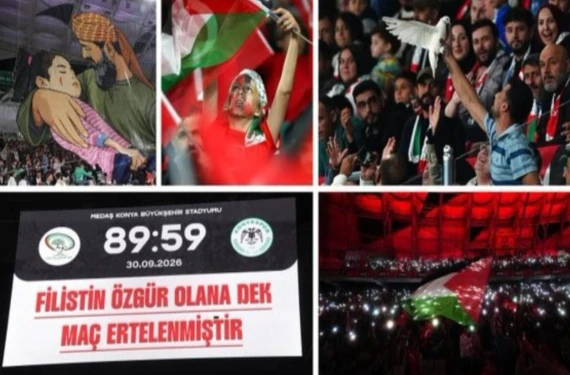 'Özgür olana dek maç ertelenmiştir'