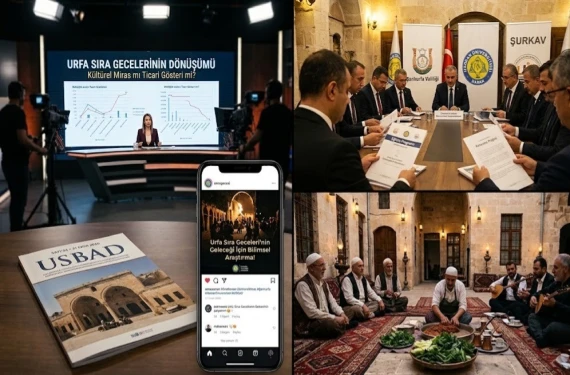 Urfa Sıra Geceleri araştırmaya konu oldu: