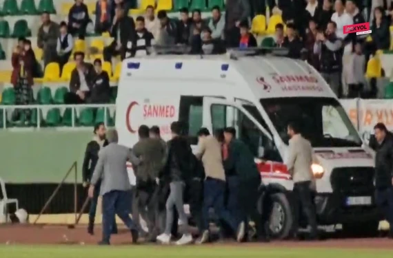 Maçı izlerken fenalaştı