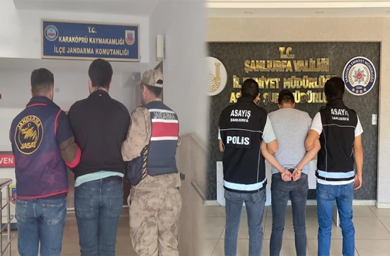 25 hükümlü yakalandı