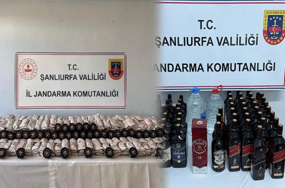 Yüzlerce kilo kaçak mal…