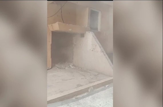 İtfaiye içeri giremiyor