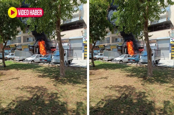Şanlıurfa’da korku dolu anlar kamerada!
