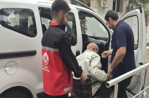 70 yaşındaki adam koruma altına alındı