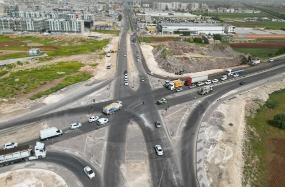 Yol genişleme çalışmaları başladı