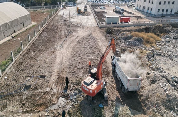 Şanlıurfa’da trafik akışı düzenleniyor: