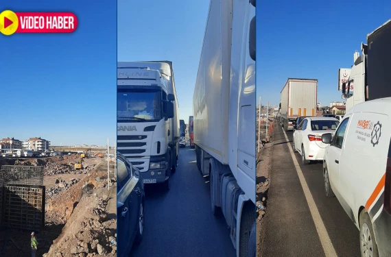 Kilometrelerce kuyruk…
