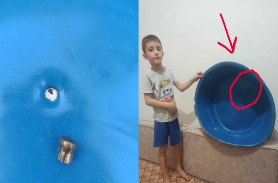 Gökten mermi yağıyor