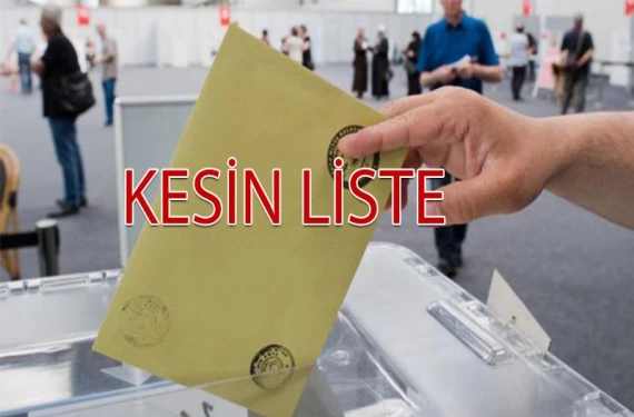 YSK Şanlıurfa’daki aday listesini yayımladı