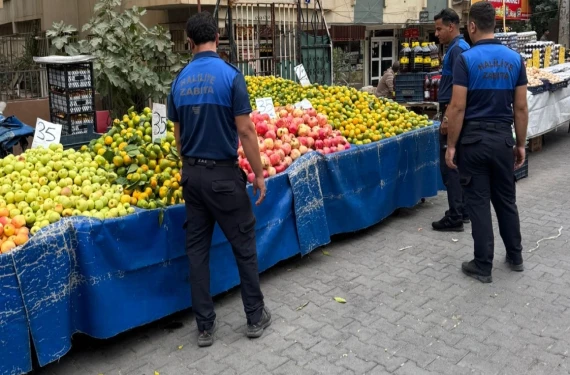 Pazar esnafı cezaya takıldı