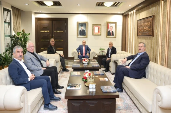 Şanlıurfa'da dikkat çeken buluşma...