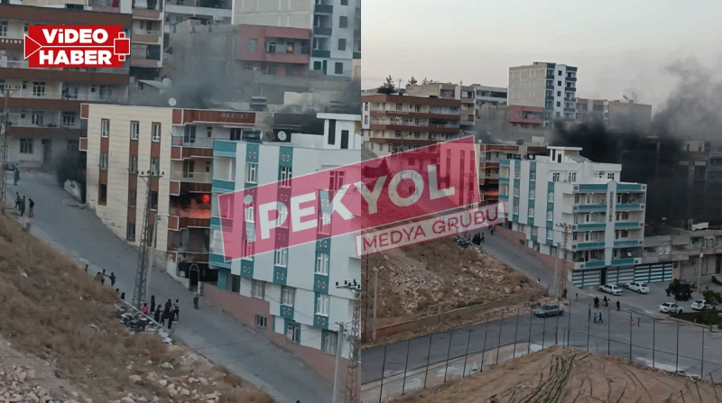 Şanlıurfa'da korkutan yangın! Alevler evi sardı...