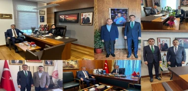 Başkan Günbegi’den ilk ziyaret TBMM’ye! Şanlıurfa vekilleriyle görüştü