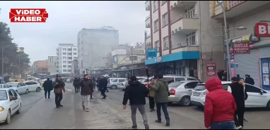 Suruç'ta protesto sırasında arbede!