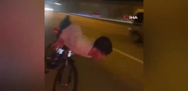 İpekyolu'nda bisikletle tehlikeli hareketler ölüm getirdi!