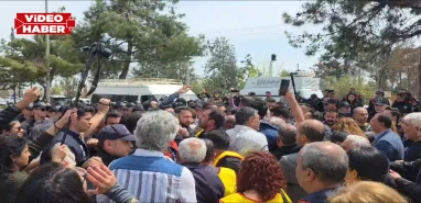 Şanlıurfa’daki yürüyüşte gerginlik!