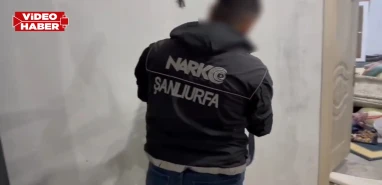 Şanlıurfa'da narkotik operasyonu: Çok sayıda madde ele geçirildi