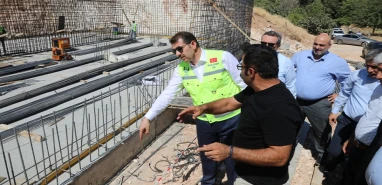 Urfa'da Bakanlığın desteğiyle "OSB'lere Su Götürme Projesi" başlatıldı