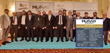 İşte MÜSİAD Şanlıurfa'nın yeni yönetimindeki isimler