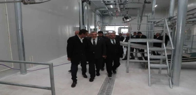 Şanlıurfa’nın ilçesinde modern mezbaha çalışması tamamlandı