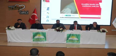 HÜDA PAR’dan madde bağımlılığına yönelik panel