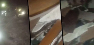 Haliliye’de yıkılan binada arama-kurtarma çalışmaları sürüyor