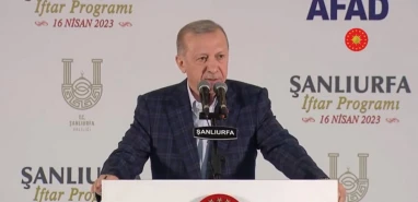 Cumhurbaşkanı Erdoğan'dan Urfa'da Kılıçdaroğlu'na eleştiri: Tefeciler...