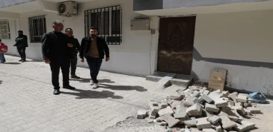 Eyyübiye’de selde zarar gören evlerin içi de boyanacak