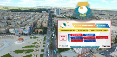 Haliliye Belediyesinden yapılandırma hatırlatması