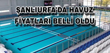 Şanlıurfa'da özel havuzda yüzmek için önce parada yüzmek lazım