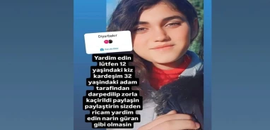 12 yaşında kız çocuğu darp edilip kaçırıldı iddiası! Ailesinden çağrı...