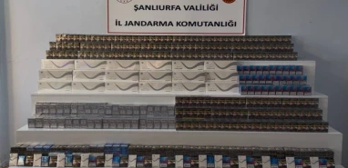 Şanlıurfa’da şok yol kontrolüyle binlerce kaçak ürün ele geçirildi!