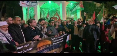 Şanlıurfa'dan Gazze'ye destek... Katliama ses yükselttiler