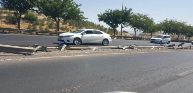 Şanlıurfa’nın tehlikeli yolu artık daha tehlikeli