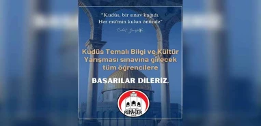 Şanlıurfa’da Kudüs temalı bilgi yarışması düzenlendi
