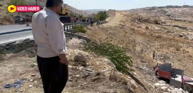 Eyyübiye’de metrelerce yükseklikten şarampole yuvarlandı: Ağır yaralı