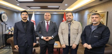 Başkan Çiftçi’den İpekyol Medya Grubu’na ziyaret!