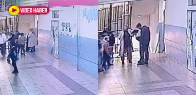 Heimlich manevrası ile öğrencisini böyle kurtardı! İşte o anlar