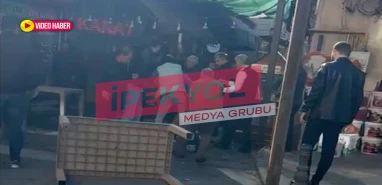 Şanlıurfa’da sokak ortasında tekme tokatlı kavga!