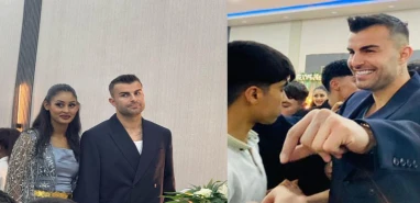 Galatasaraylı ünlü futbolcu Şanlıurfa’da nikah şahidi oldu