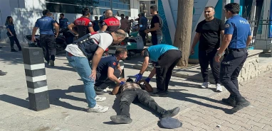 Adliye önünde kavga: 30 yaralı