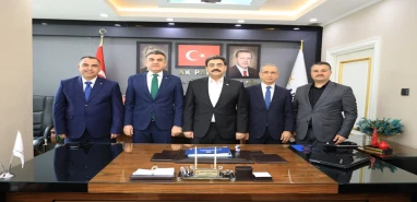 AK Parti Şanlıurfa İl Başkanlığına üst düzey ziyaret