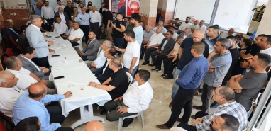 AK Parti Şanlıurfa teşkilatı Birecik'te sahadan gelen talepleri dinledi