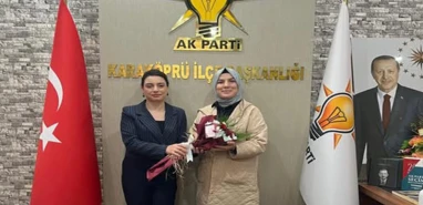 AK Parti Karaköprü Kadın Kolları Başkanlığı'nda görev değişimi